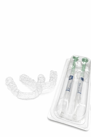 Nakładki wybielające komplet + żel opalescence